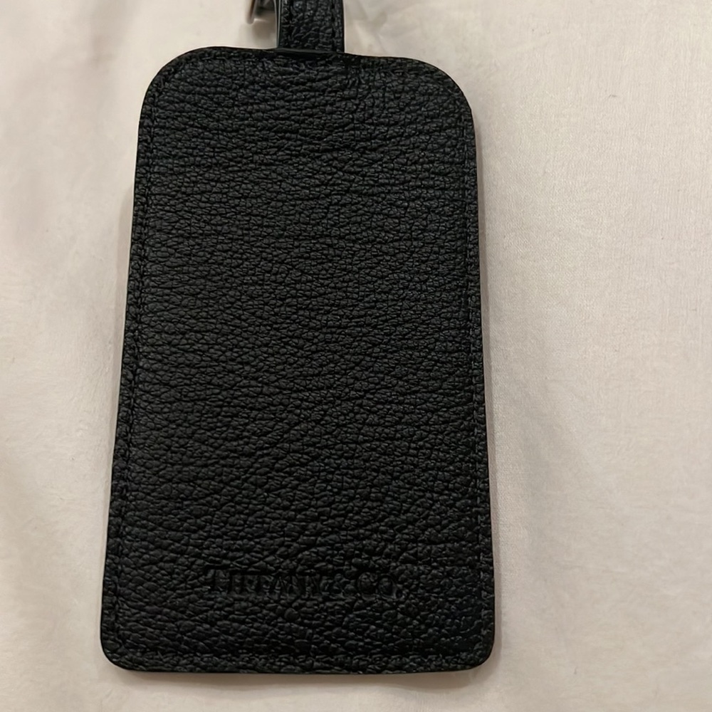 Tiffany Black luggage Tag